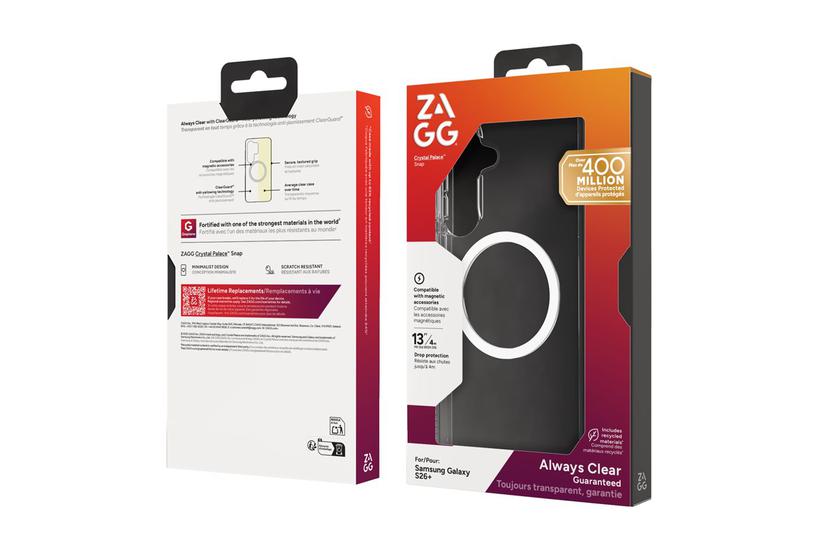 Zagg Mobilcover - Cover - Transparent - Grafen - Ja