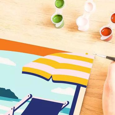 Ravensburger 23901 male side & bog Farve efter talsæt