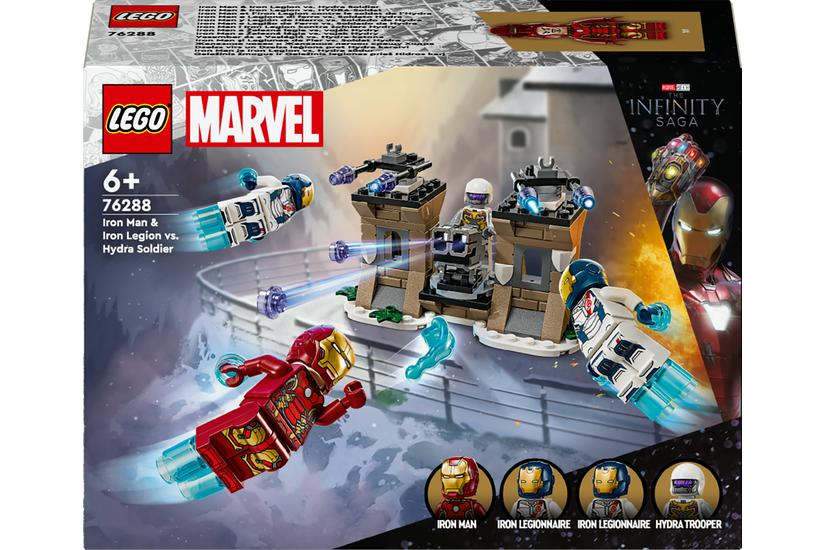 Iron Man & Iron Legion v s. Hydra Soldier