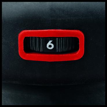 Einhell TE-OS 18/230 Li Solo Rystepudser 11000 rpm 22000 OPM Sort, Rød