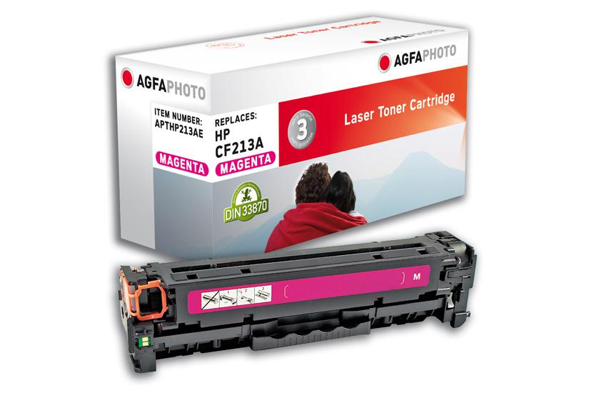 AgfaPhoto - magenta - kompatibel - tonerkassett (alternativ för: Canon 731M, HP 131A, HP CF213A)