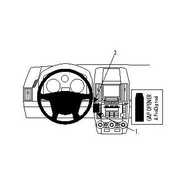 Brodit ProClip Center mount - beslag til montering