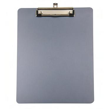 WEDO Klemmbrett A4 anthrazit Metall Alu eloxiert