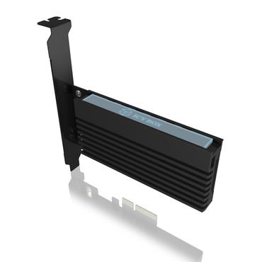 ICY BOX IB-PCI214M2-HSL - interfaceadapter - M.2 Card - PCIe 4.0 x4