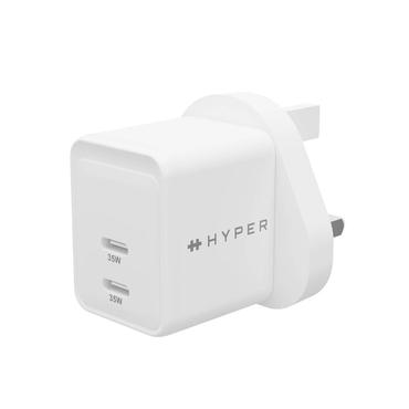 HyperJuice str&ouml;madapter - GaN - 24 pin USB-C - 35 Watt