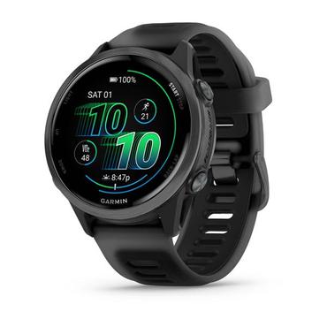 Garmin Forerunner 570 3,05 cm (1.2") AMOLED 42 mm Digital 390 x 390 pixel Berøringsskærm Sort Wi-Fi GPS (satellit)