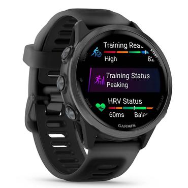 Garmin Forerunner 570 3,05 cm (1.2") AMOLED 42 mm Digital 390 x 390 pixel Berøringsskærm Sort Wi-Fi GPS (satellit)