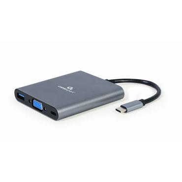 Cablexpert A-CM-COMBO6-01 - dockingstation - USB-C 3.1 - HDMI, VGA