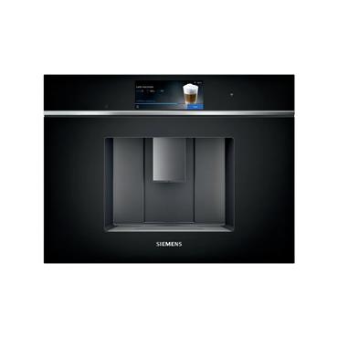 Siemens iQ700 CT718L1B0 - automatisk kaffekokare med mj&ouml;lkskummare - 19 bar - svart