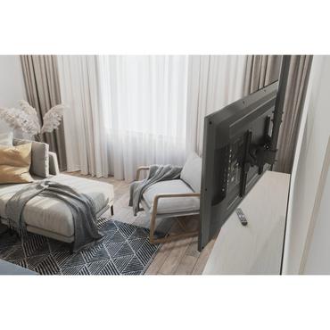 Hama 00220878 tv-beslag 165,1 cm (65") Sort