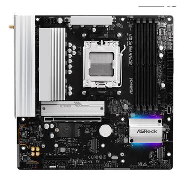 ASRock Moderkort - AMD A620A - AM5-sockel - micro ATX - DDR5-SDRAM - 2.5 Gigabit Ethernet