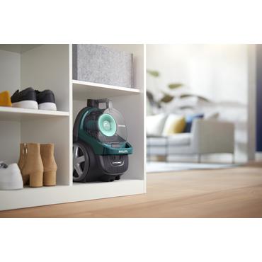 Philips PowerPro Active FC9555 - støvsuger - beholder - opalgrøn