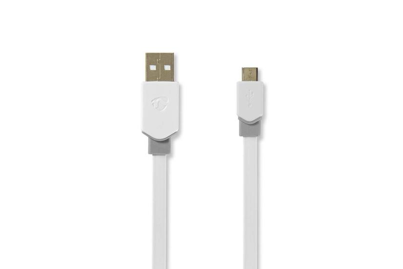 Nedis - USB-kabel - USB til Micro-USB Type B - 1 m