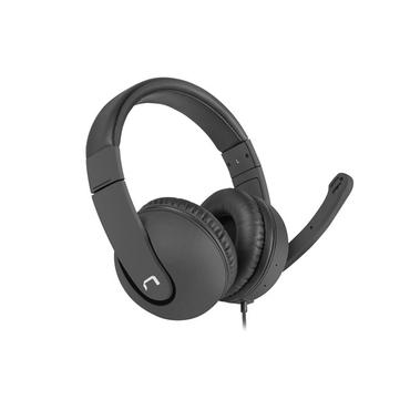 NATEC Rhea Headset Ledningsført Spil Sort