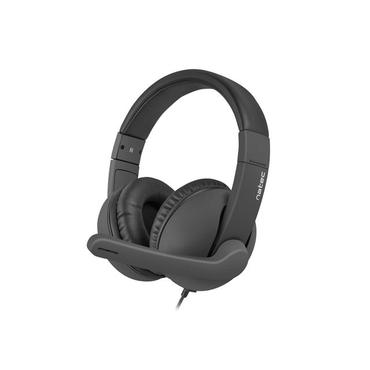NATEC Rhea Headset Ledningsført Spil Sort