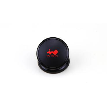 In Win iEar Passiv holder Hovedtelefoner, Headset Sort, R&oslash;d