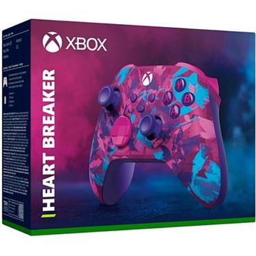 Microsoft Xbox Wireless Controller – Heart Breaker Special Edition Blå, Lyserød, Lilla Bluetooth Gamepad Analog/digital Android, PC, Xbox One, Xbox Series S, Xbox Series X, iOS