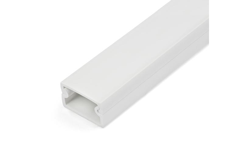 StarTech.com Solid Cable Management Raceway with Adhesive Tape & Cover, 3/4"(19mm)W x 3/8"(11mm)H, 3ft(1m) length, PVC Network/Power Cord Hider/Wall Wire Duct, Max 6 Cables, UL Listed - UL94 V0, M1 Fire Rated (CBMWWD1911) - kabelr&auml;nna - TAA-kompatibel
