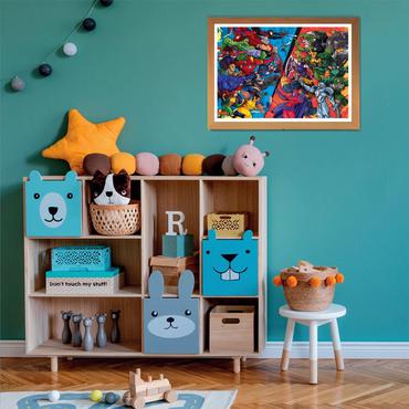 Clementoni Supercolor 25061 puslespil 104 stk Tegneserier