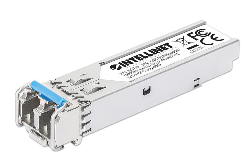 Intellinet 508735 modul til netværksmodtager Fiberoptisk 1000 Mbit/s SFP 1310 nm