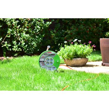 Activejet AJE-PB/20M stikd&aring;se 4 AC stikkontakt(er) Indend&oslash;rs Gr&aring;, Lime