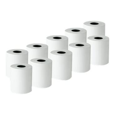 Qoltec - termokopieringspapir - 10 rulle(r) - Rulle (5,7 cm x 27 m) - 55 g/m²