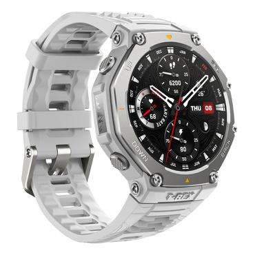 Amazfit T-Rex 3 3,81 cm (1.5") AMOLED Digital 480 x 480 pixel Berøringsskærm Rustfrit stål GPS (satellit)