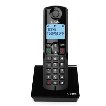 Alcatel S280 DUO BLK DECT telefon Nummervisning Sort