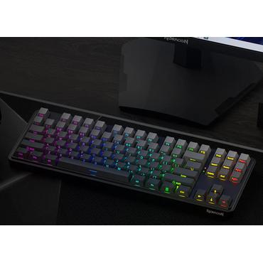 REDRAGON K707SP-RGB-PRO StarBlade tastatur USB + RF Wireless + Bluetooth Sort