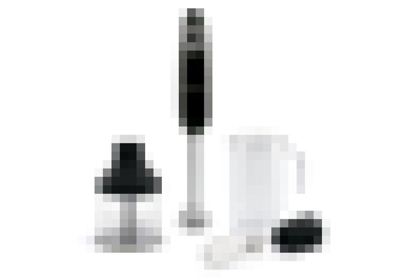 Smeg HBF03BLEU blender Immersion blender 700 W Black, Stainless steel