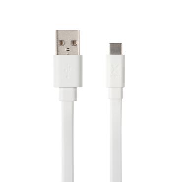 fladt USB-C kabel, USB-C: Han