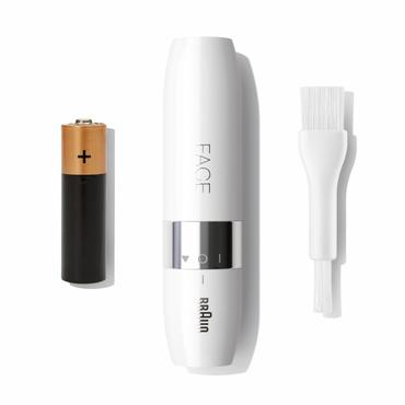 Braun FS1000 Face Mini Hair Remover, White
