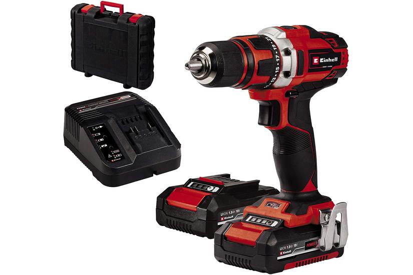 Einhell 4513939 elektrisk skruetr&aelig;kker & slagbor R&oslash;d