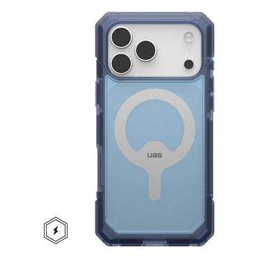 UAG Urban Armor Gear Trooper MagSafe Case Apple iPhone 17 Pro Max cloud blau (transparent)