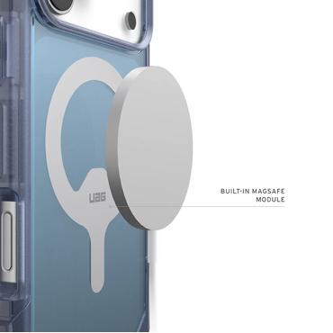 UAG Urban Armor Gear Trooper MagSafe Case Apple iPhone 17 Pro Max cloud blau (transparent)