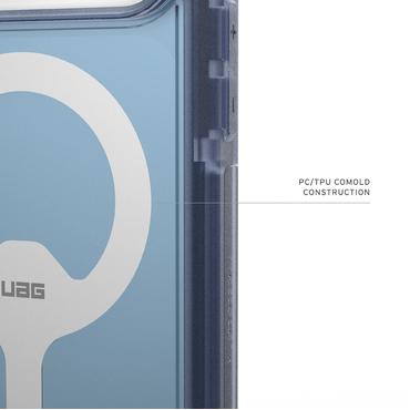 UAG Urban Armor Gear Trooper MagSafe Case Apple iPhone 17 Pro Max cloud blau (transparent)