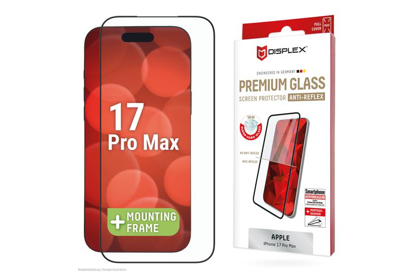DISPLEX Premium Glass Full Cover für iPhone 17 Pro Max