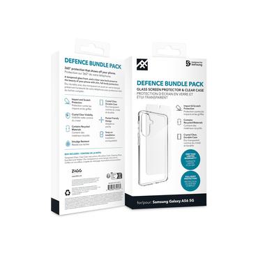 iFrogz Defence - Förpackning med flera enheter - baksidesskydd för mobiltelefon