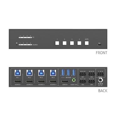 PureTools PT-SW-HD41USB video-switch HDMI