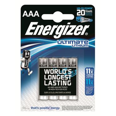 Energizer Batterie Ultimate Lithium Mignon AAA L92 1,5V 4St.