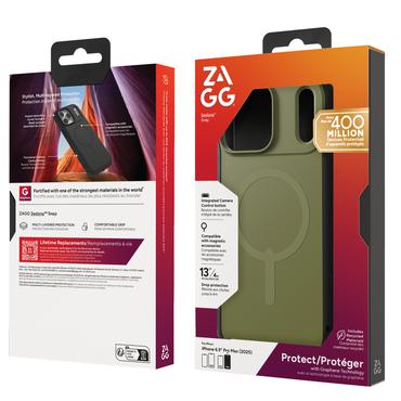 ZAGG Sedona Snap mobiltelefon etui 17,5 cm (6.9") Cover Gr&oslash;n