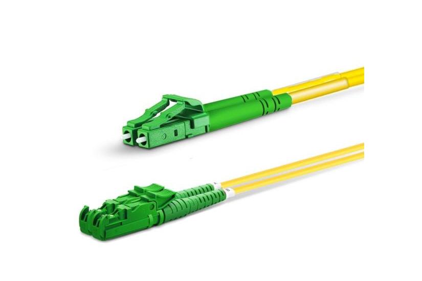 Equip Fiberkabel - 7 m - OS2 - E-2000 - LC - Enkelläge - Gul