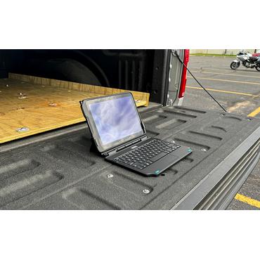 Gamber-Johnson 7160-1872-00 tastatur til mobil enhed QWERTY US engelsk Pogo Pin Sort