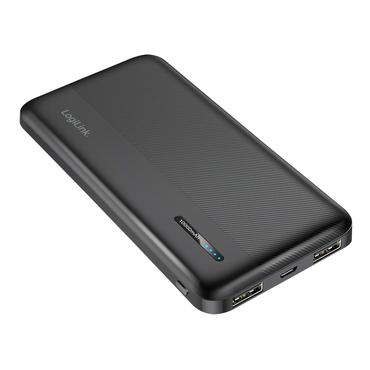 LogiLink PA0338RF powerbank 10000 mAh Sort