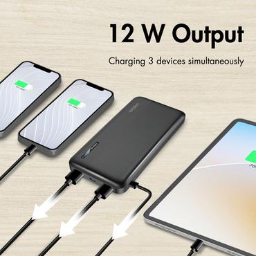 LogiLink PA0338RF powerbank 10000 mAh Sort