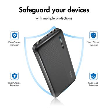 LogiLink PA0338RF powerbank 10000 mAh Sort