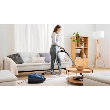 Bosch BGL8XPER Serie 8 Bodenstaubsauger mit Beutel blau