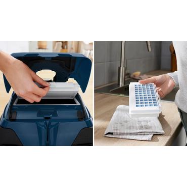 Bosch BGL8XPER Serie 8 Bodenstaubsauger mit Beutel blau