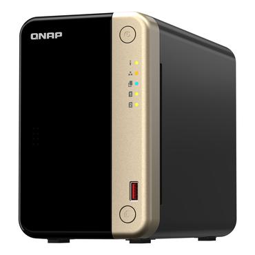 QNAP Systems TS-264-8G 8TB WD Red Plus NAS-Bundle NAS inkl. 2x 4TB WD Red Plus 3.5 Zoll SATA Festplatte
