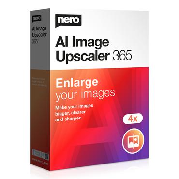 Nero AI Image Upscaler 365 Grafisk redaktør 1 licens(er)